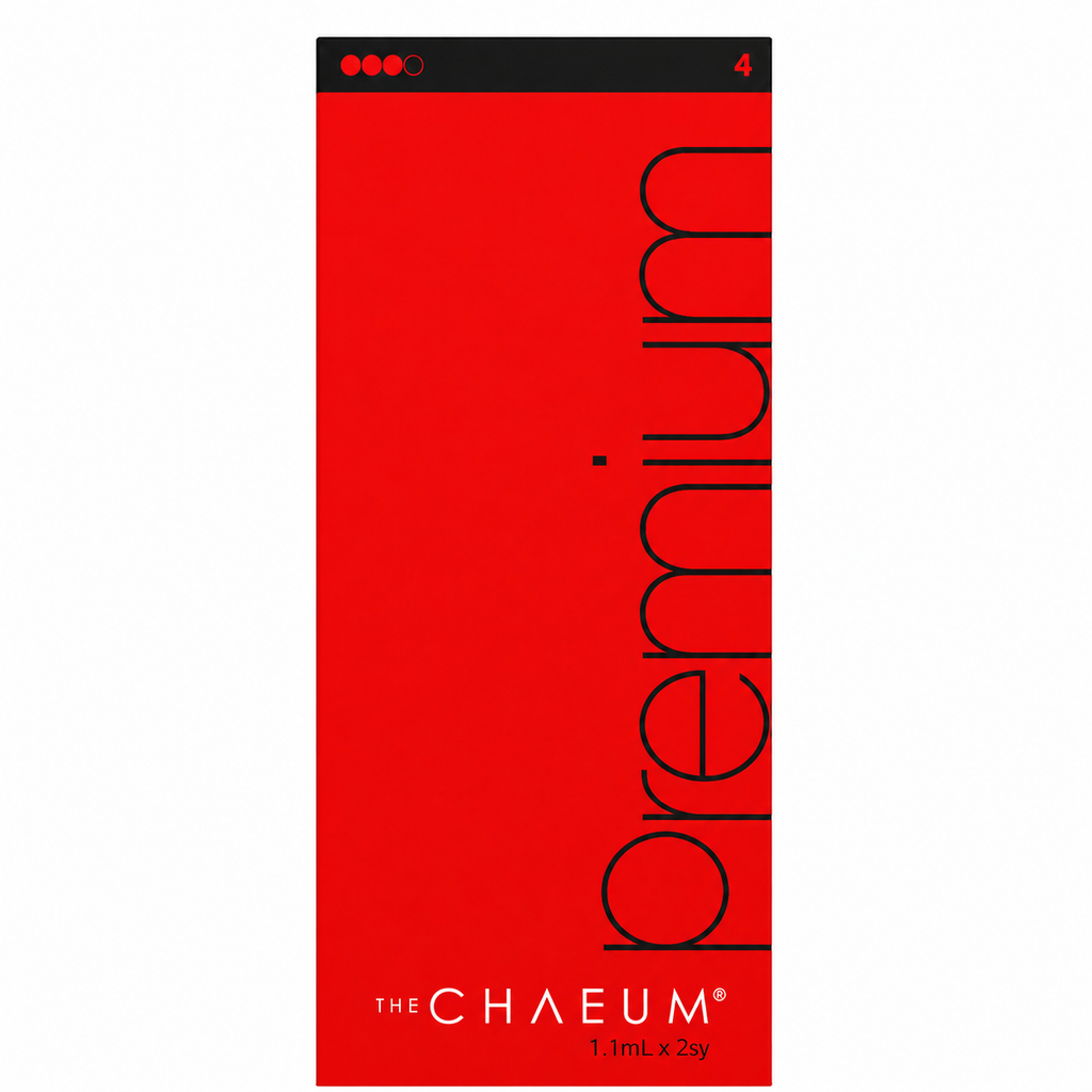 Chaeum Premium Cross-Linked Hyaluronic Acid Dermal Filler Lidocaine (No.1 / No.2 / No.3 / No.4) – 2 x 1.1 mL