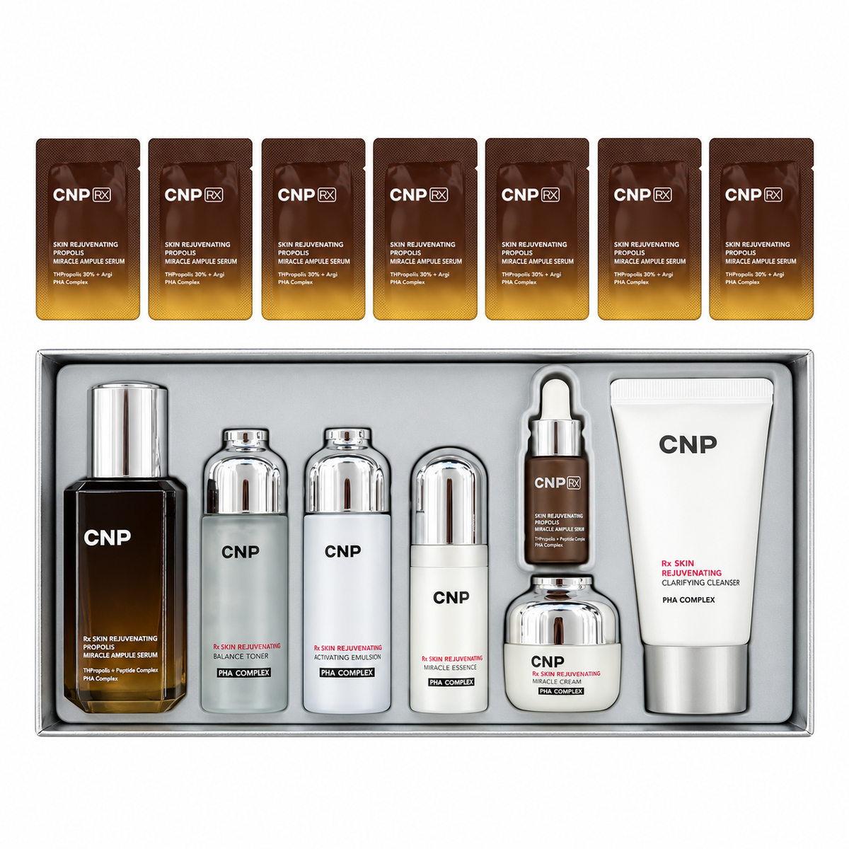 CNP Rx Skin Rejuvenating Propolis Miracle Ampoule Serum Special Set — 1 x 920 g