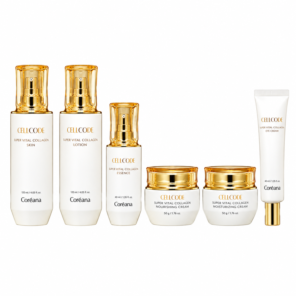 Coreana Cellcode Super Vital Collagen Total Care Set — 1885 g