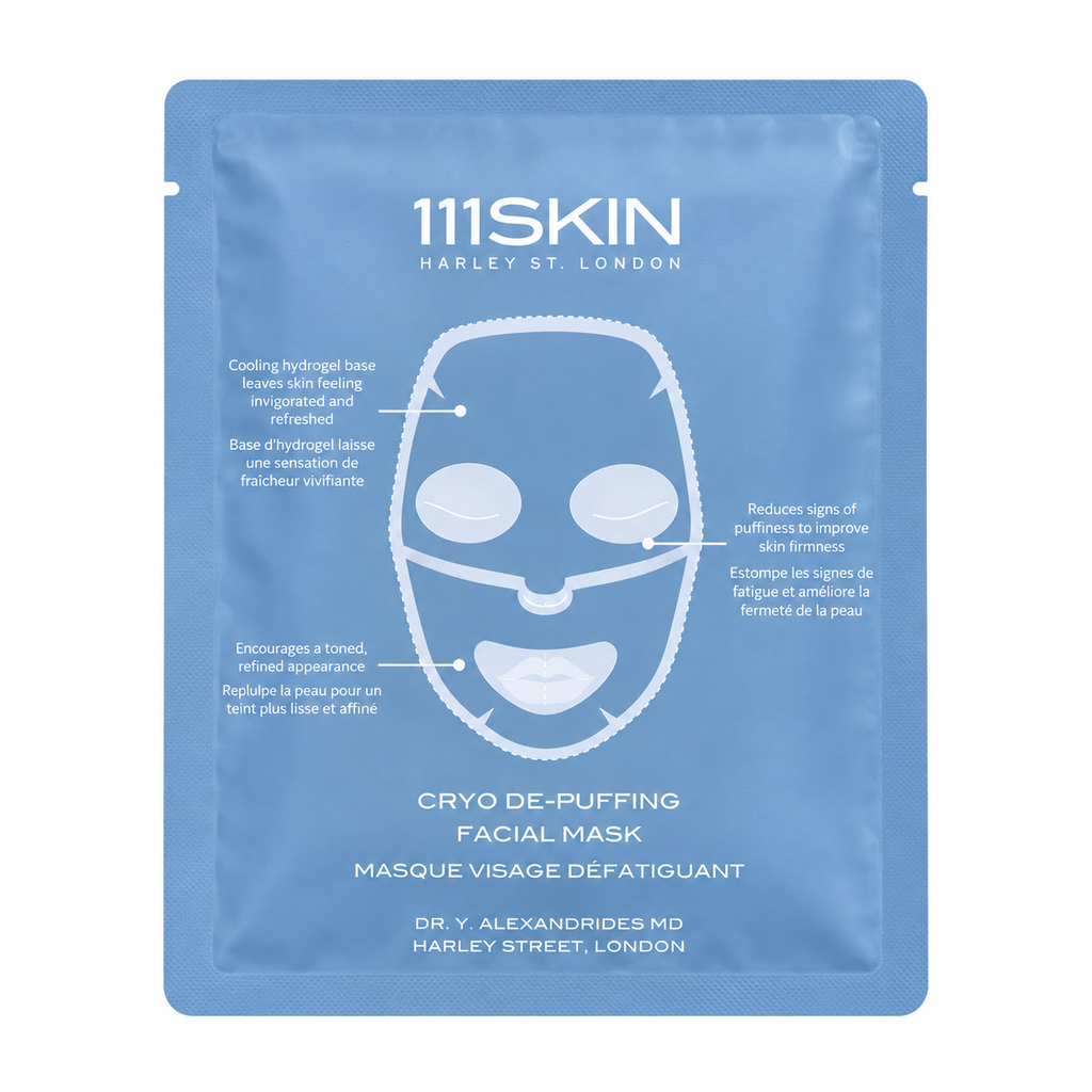 111SKIN Cryo De-Puffing Facial Masks — 5 × 30mL