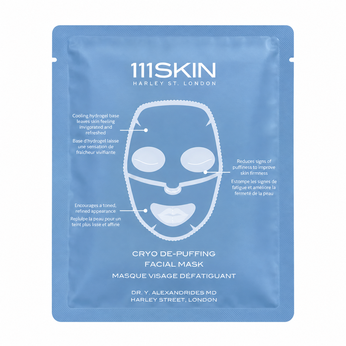 111SKIN Cryo De-Puffing Facial Masks — 5 × 30mL