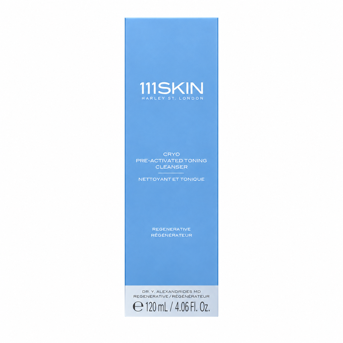 111SKIN Cryo Pre-Activated Toning Cleanser — 120mL