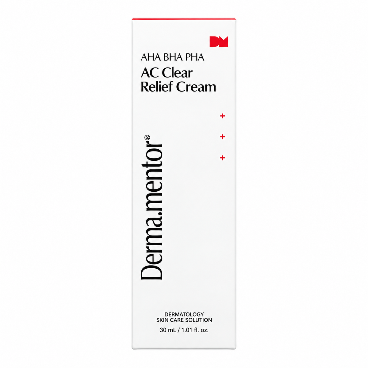 Derma:mentor AHA BHA PHA AC Clear Relief Cream — 1 x 30 mL