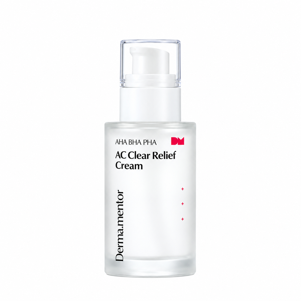 Derma:mentor AHA BHA PHA AC Clear Relief Cream — 1 x 30 mL