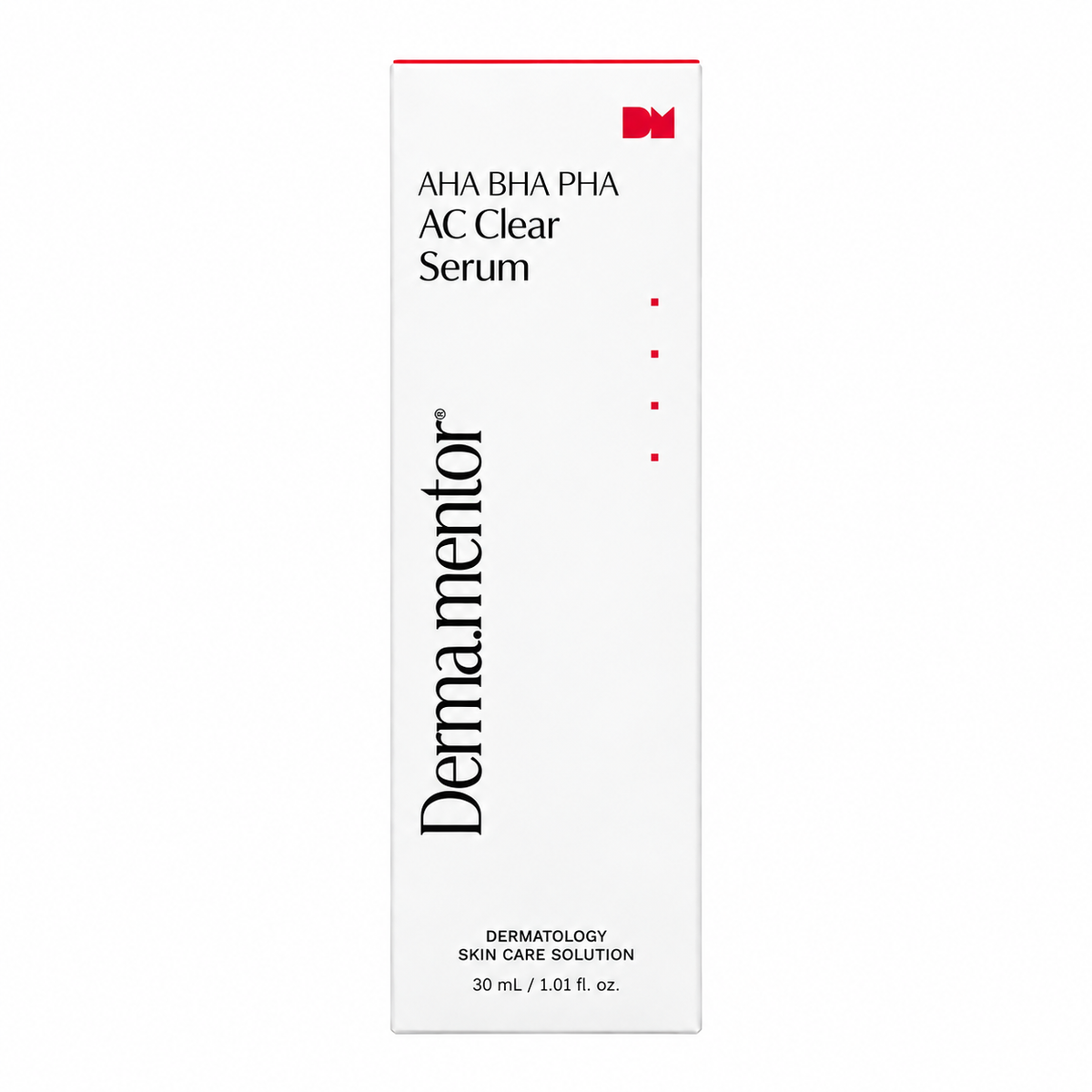 Derma:mentor AHA BHA PHA AC Clear Serum — 1 x 30 mL
