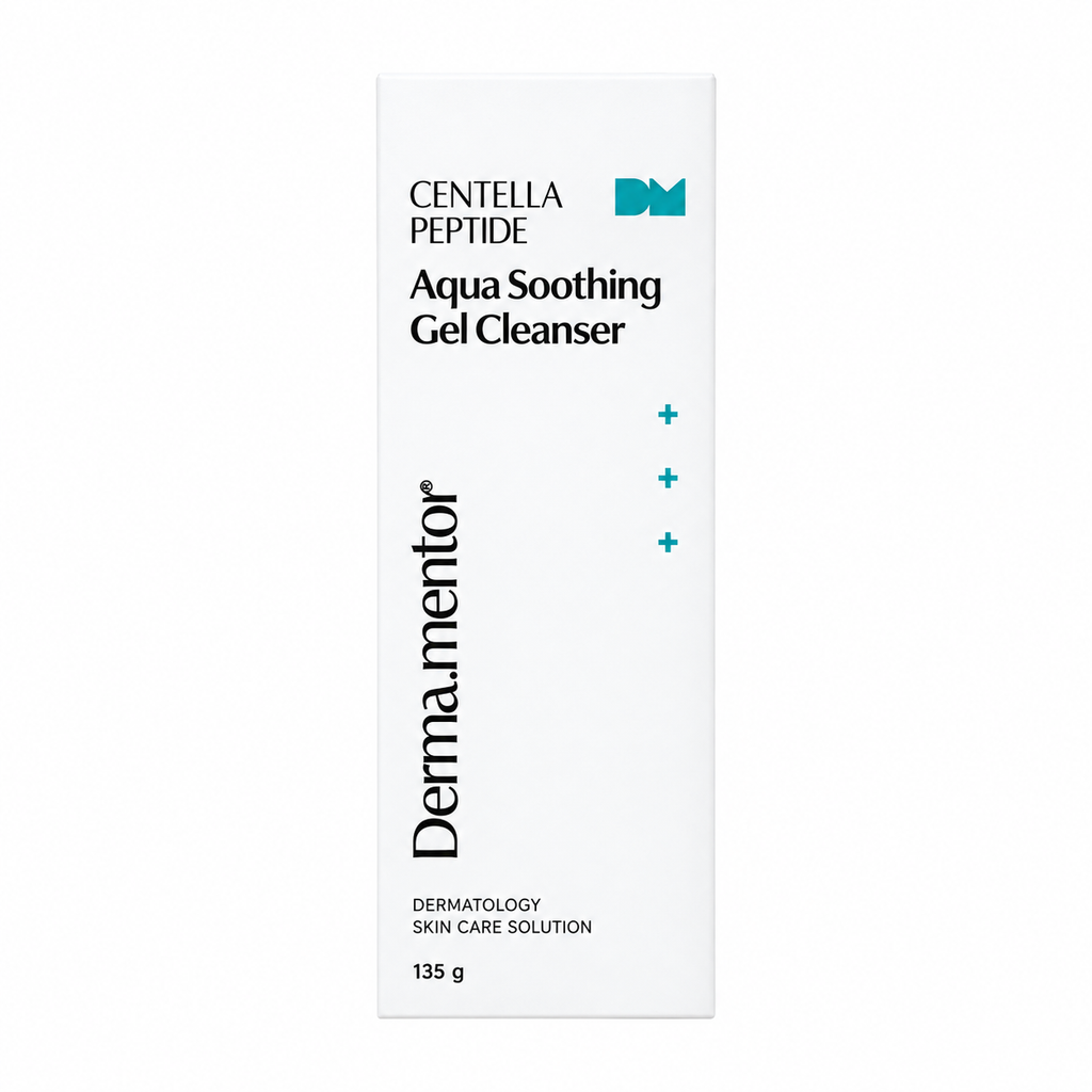 Derma:mentor Centella Peptide Agua Soothing Gel Cleanser — 1 x 135 g