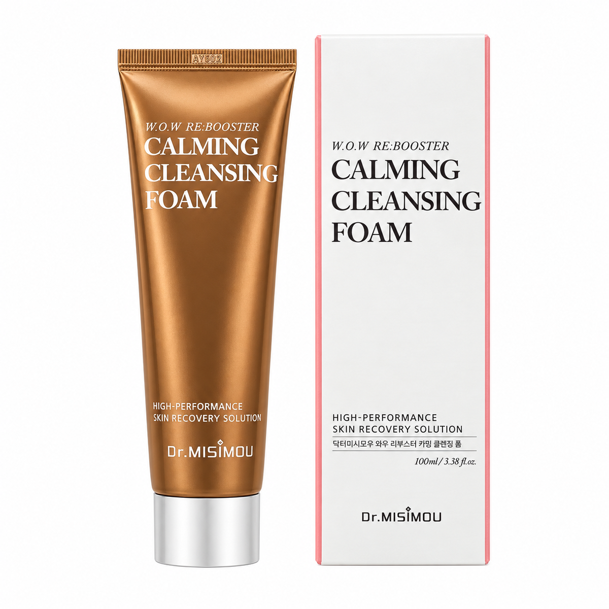 Dr. MISIMOU W.O.W RE:BOOSTER Calming Cleansing Foam — 1 x 100 mL