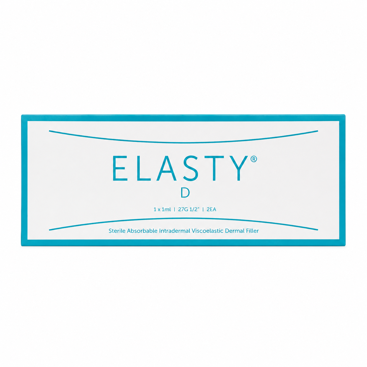 Elasty Cross-Linked Hyaluronic Acid Dermal Filler Non-Lidocaine (G / D / F) – 2 x 1.0 mL