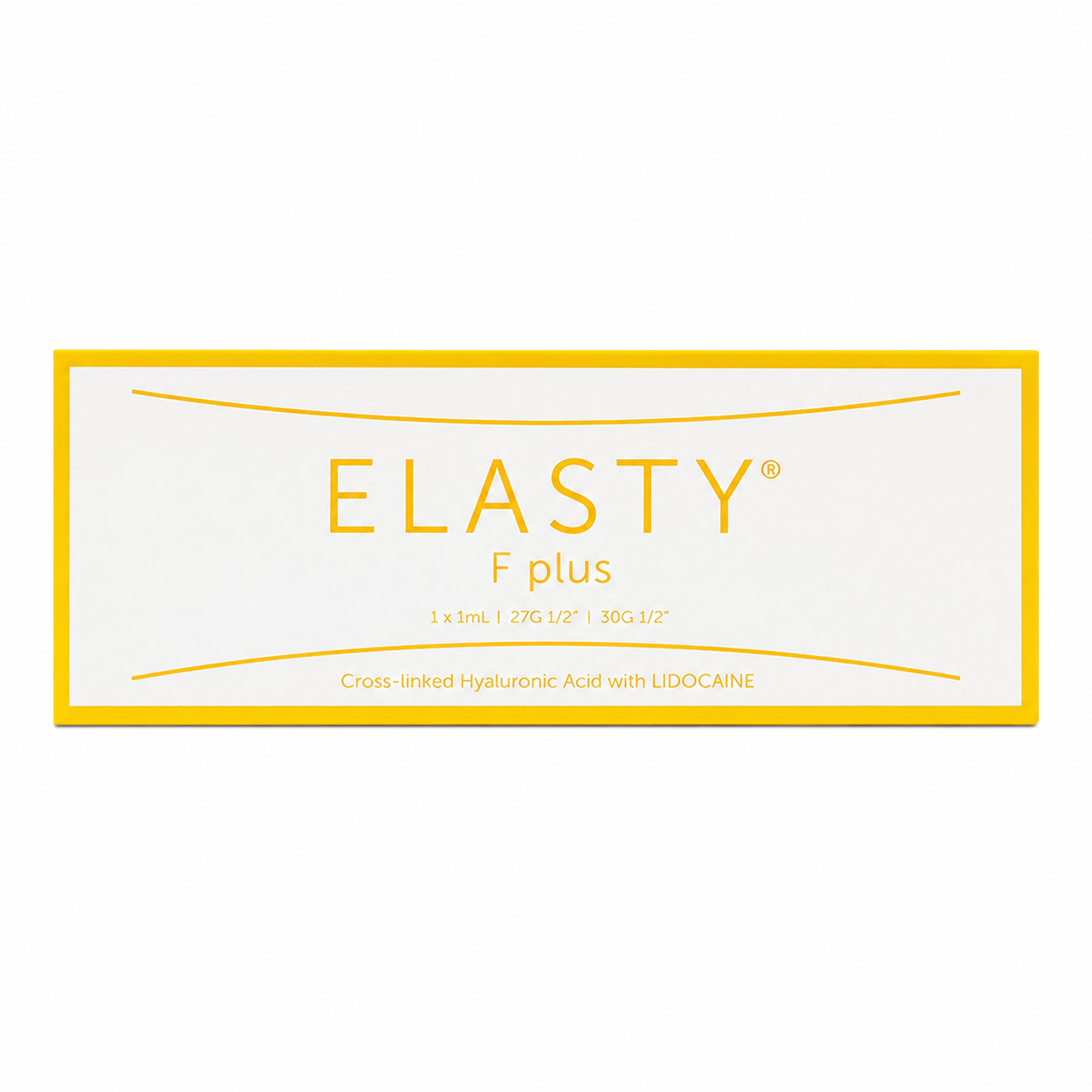 Elasty Plus Cross-Linked Hyaluronic Acid Dermal Filler Lidocaine (G / D / F) – 1 x 1.0 mL