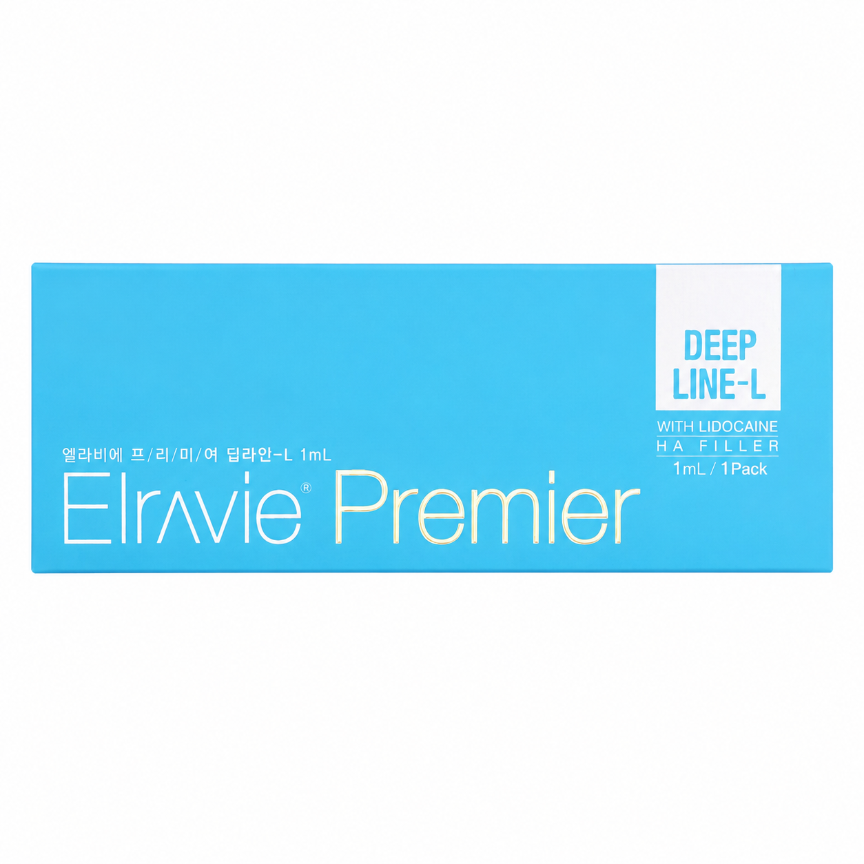 Elravie Cross-Linked Hyaluronic Acid Dermal Filler Lidocaine (Volume / Deep / Light) – 1 x 1.0 mL