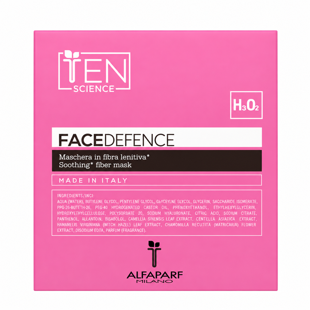 TEN SCIENCE Face Defence Biodegradable Fiber Mask — 12 x 25 mL