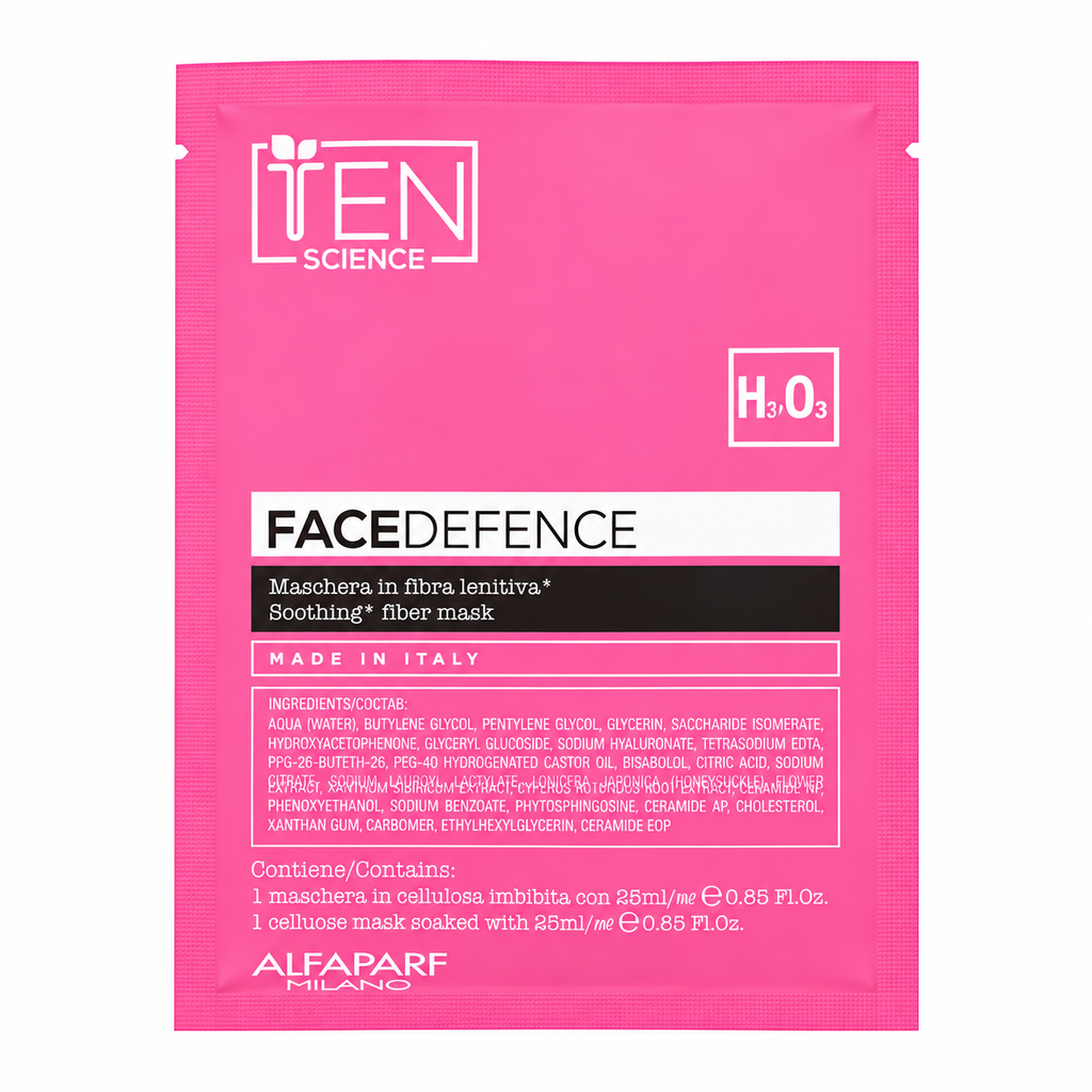 TEN SCIENCE Face Defence Biodegradable Fiber Mask — 1 x 25 mL