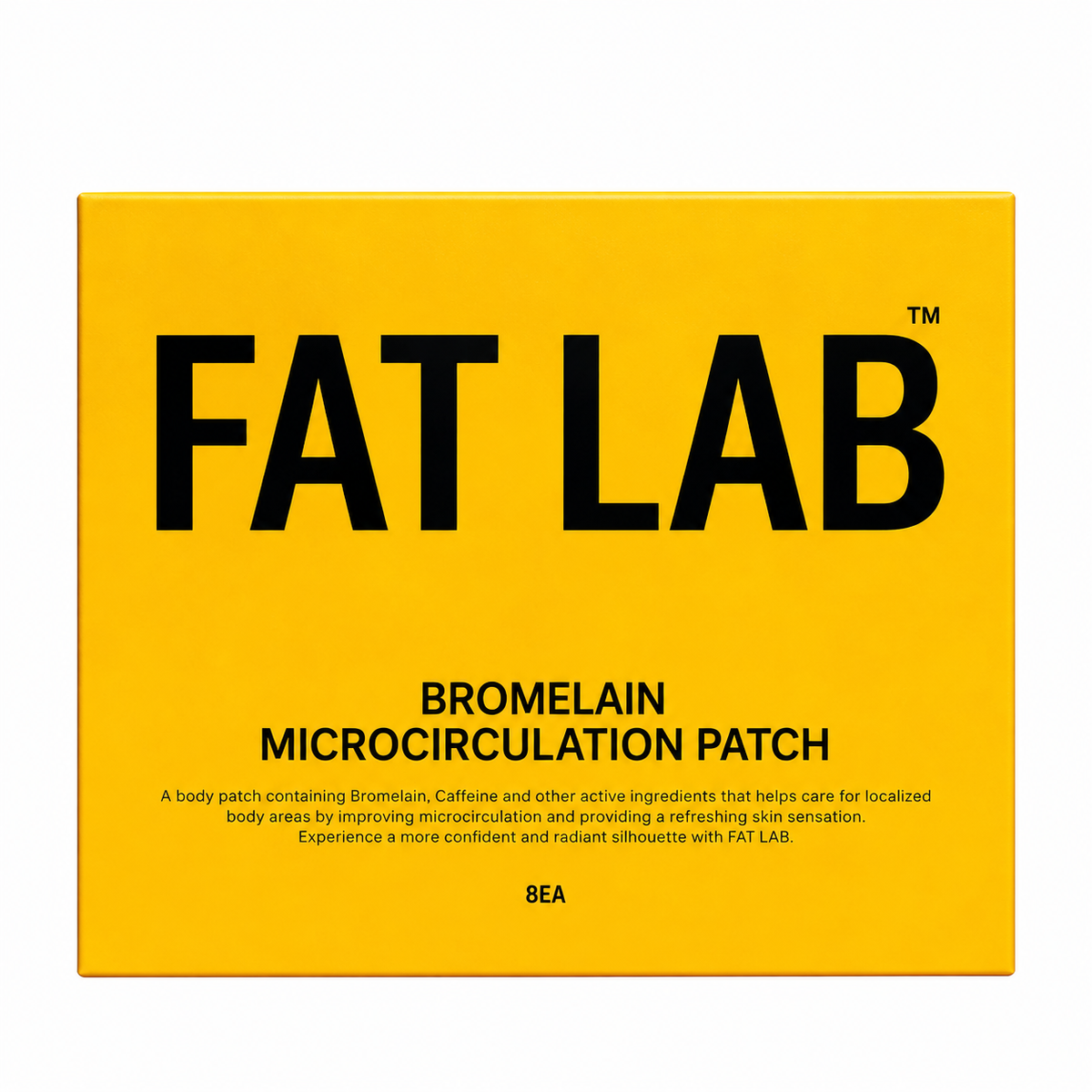 FAT LAB Bromelain Microcirculation Patches — 8 pcs, 110 g