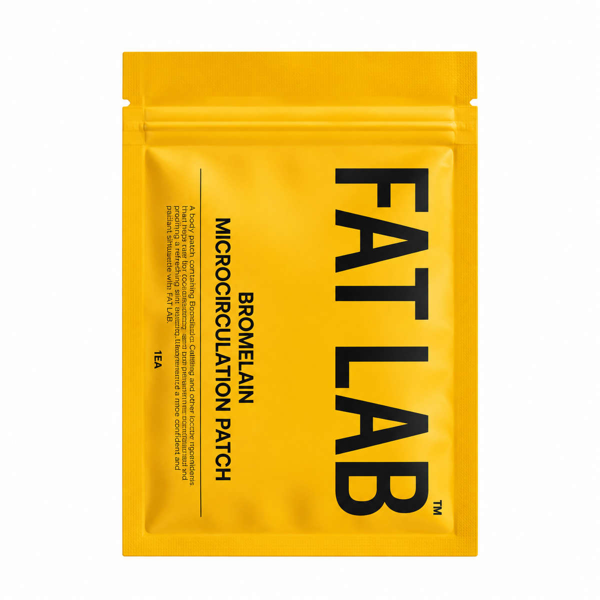 FAT LAB Bromelain Microcirculation Patches — 8 pcs, 110 g