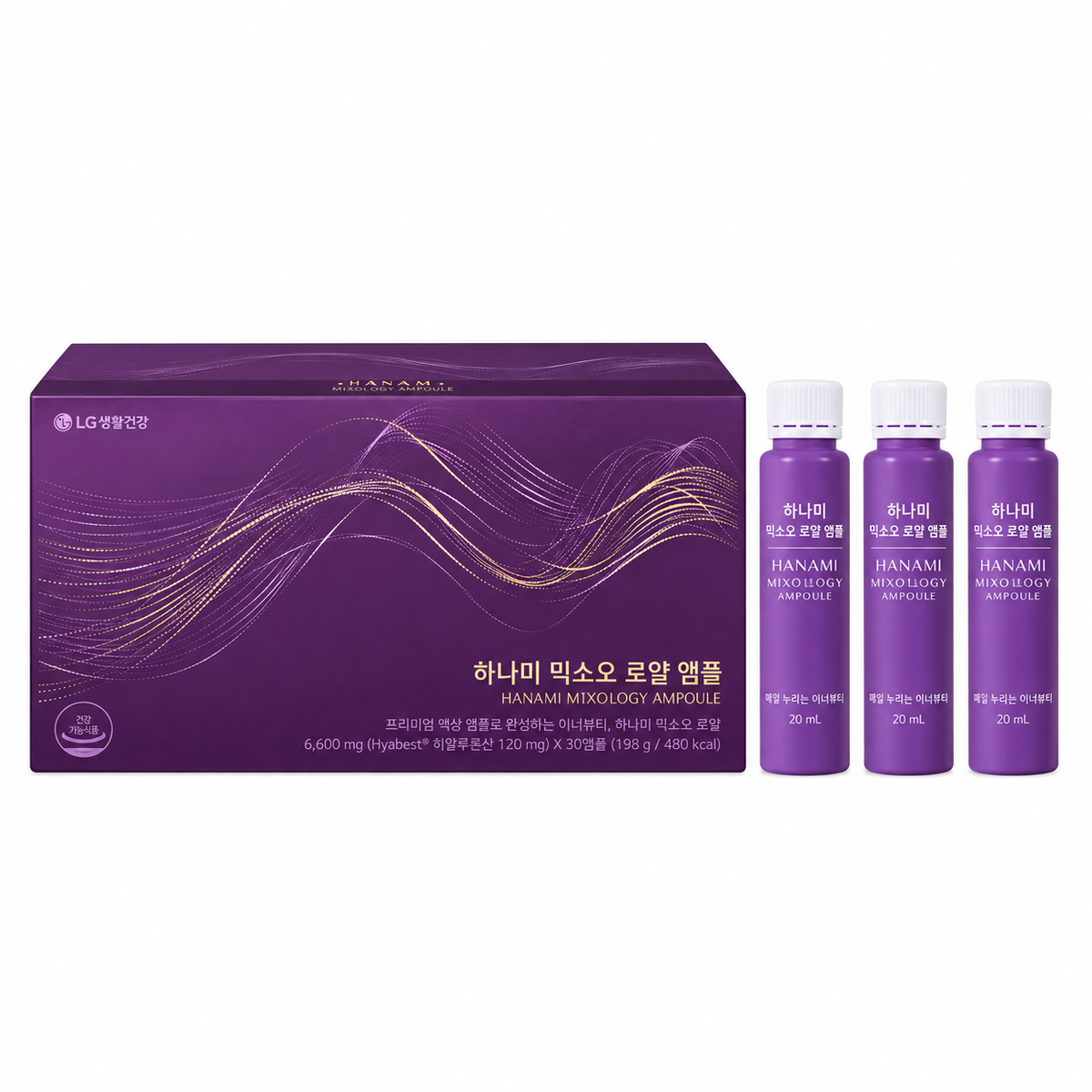 HANAMI Baeksuo Royal Ampoule — 28-Day Supply, 1120 g