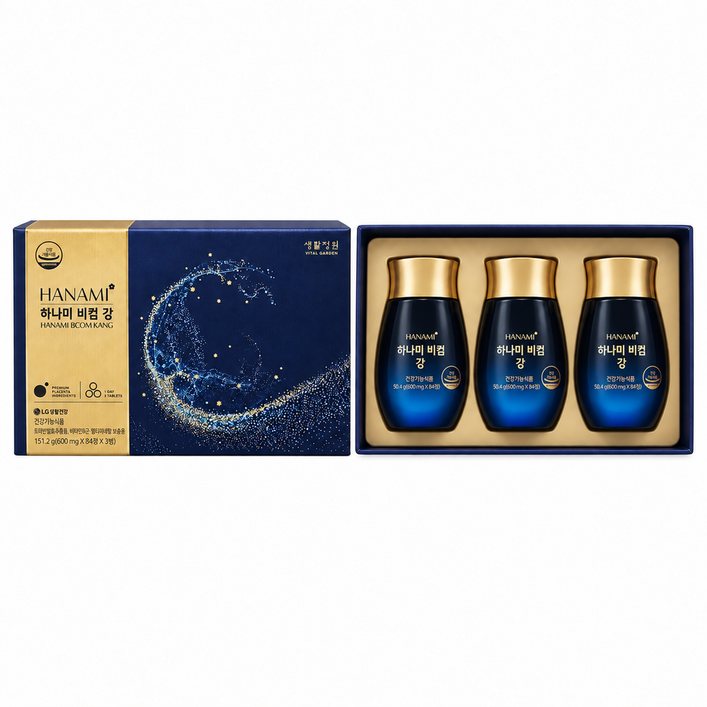 HANAMI DCOM KANG Men's Vitamins — 3-Month Supply