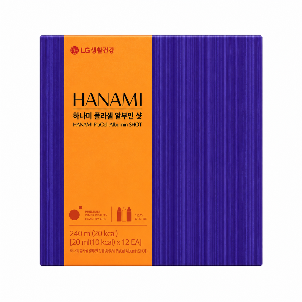 HANAMI PlaCell Albumin Shot — 12 Ampoules, 460 g
