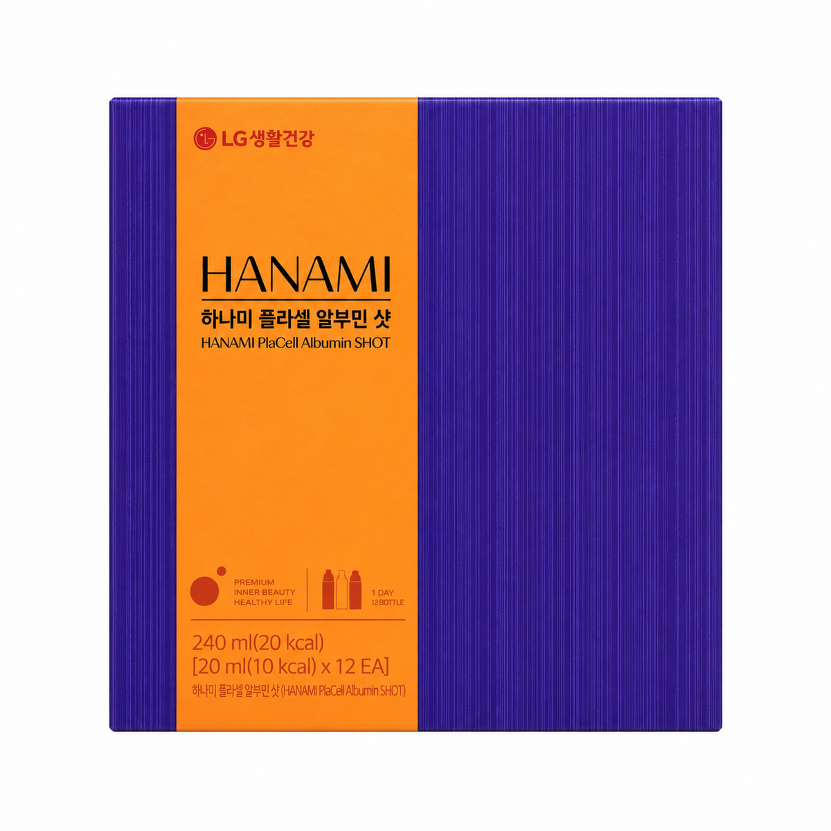 HANAMI PlaCell Albumin Shot — 12 Ampoules, 460 g