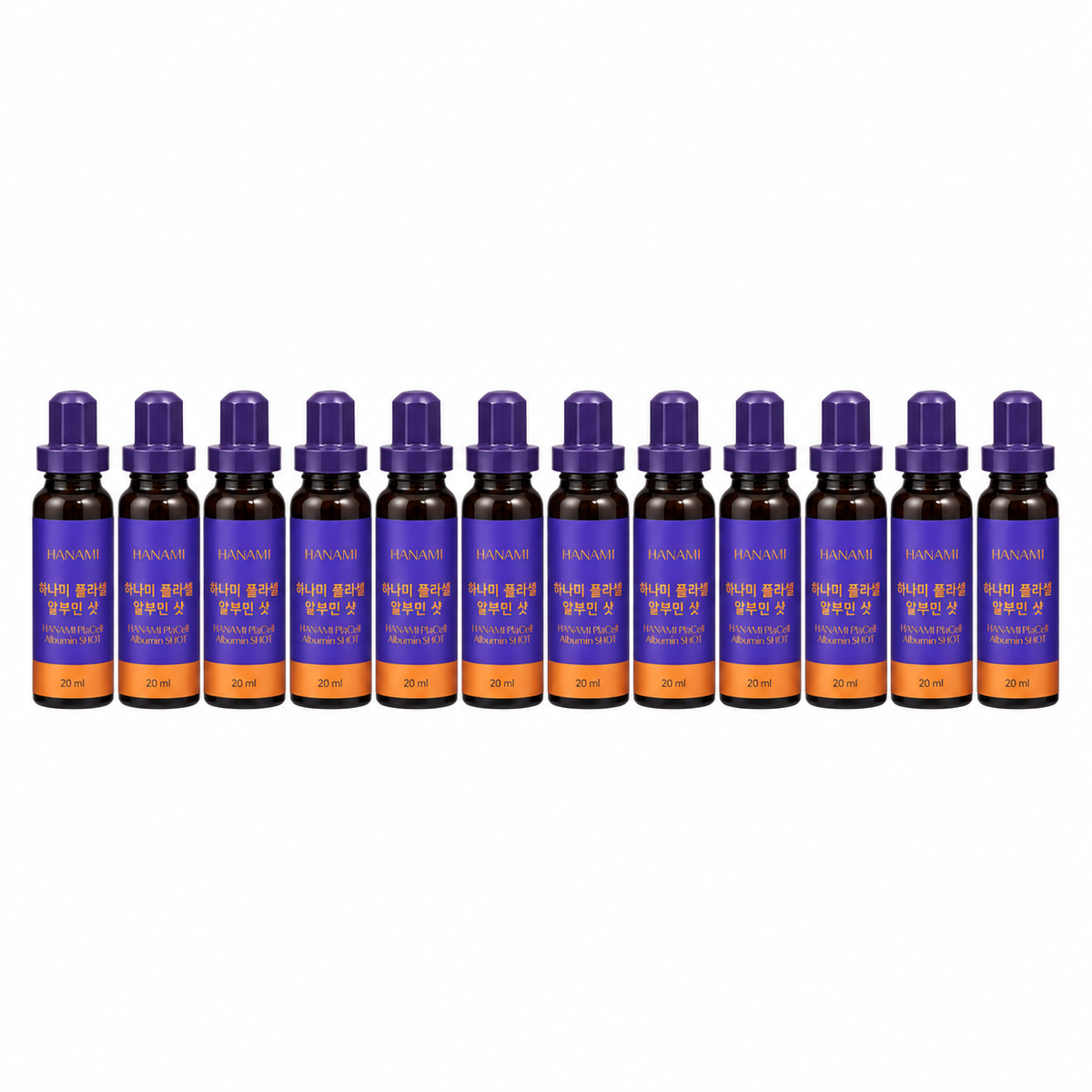 HANAMI PlaCell Albumin Shot — 12 Ampoules, 460 g