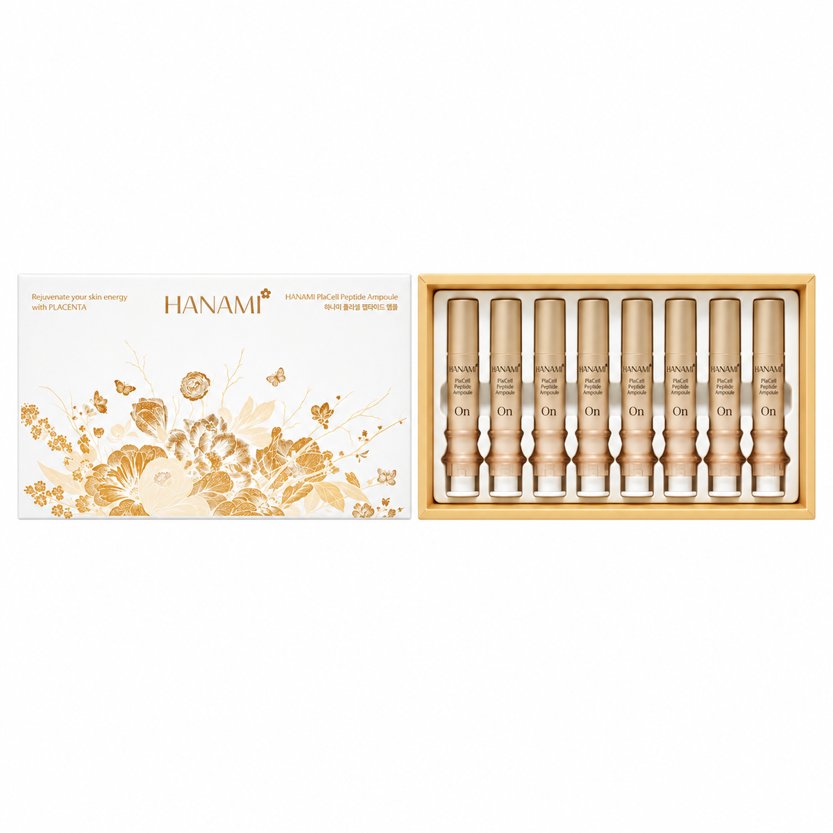 HANAMI PlaCell Peptide Ampoule — 8 x 5 mL