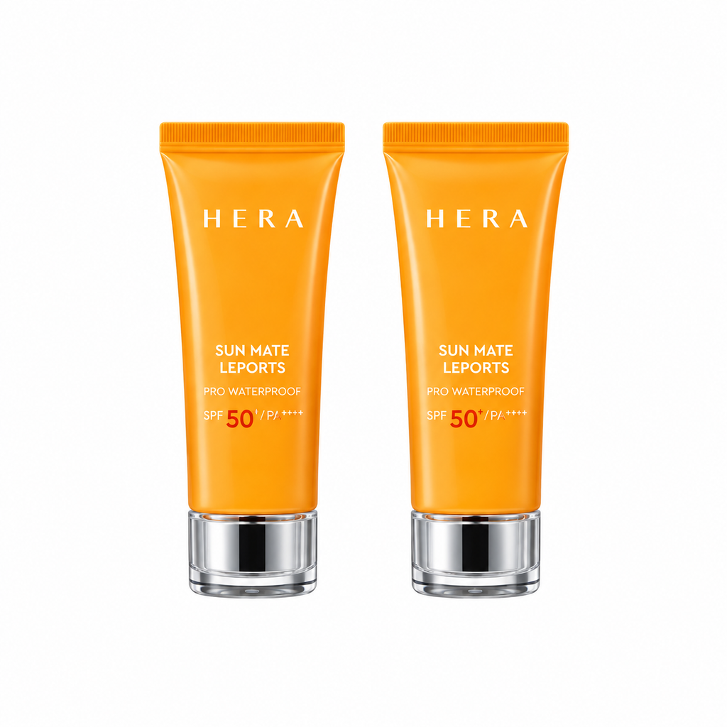 HERA Sun Mate Leports Pro Waterproof SPF50+ PA++++ — 2 x 70 mL