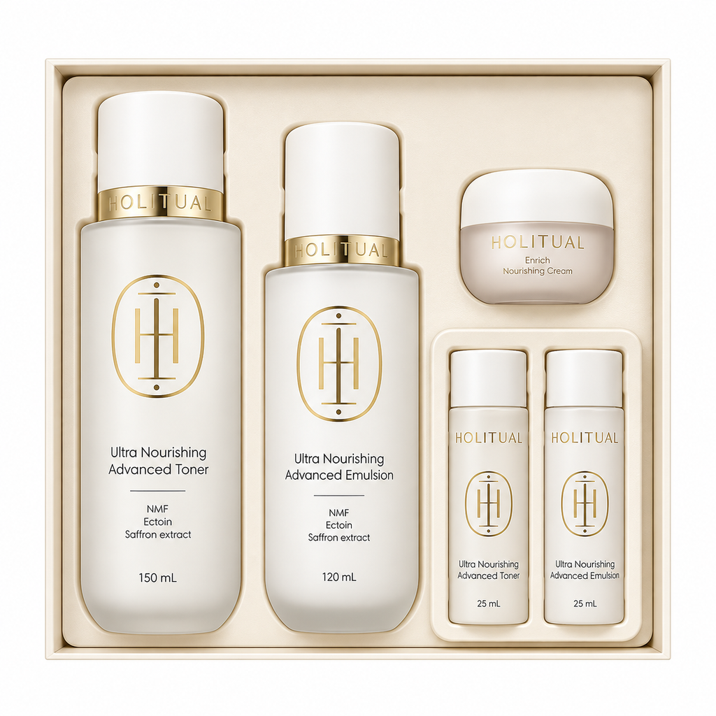 Holitual Ultra Nourishing Advanced Toner & Emulsion Special Set — 1050 g
