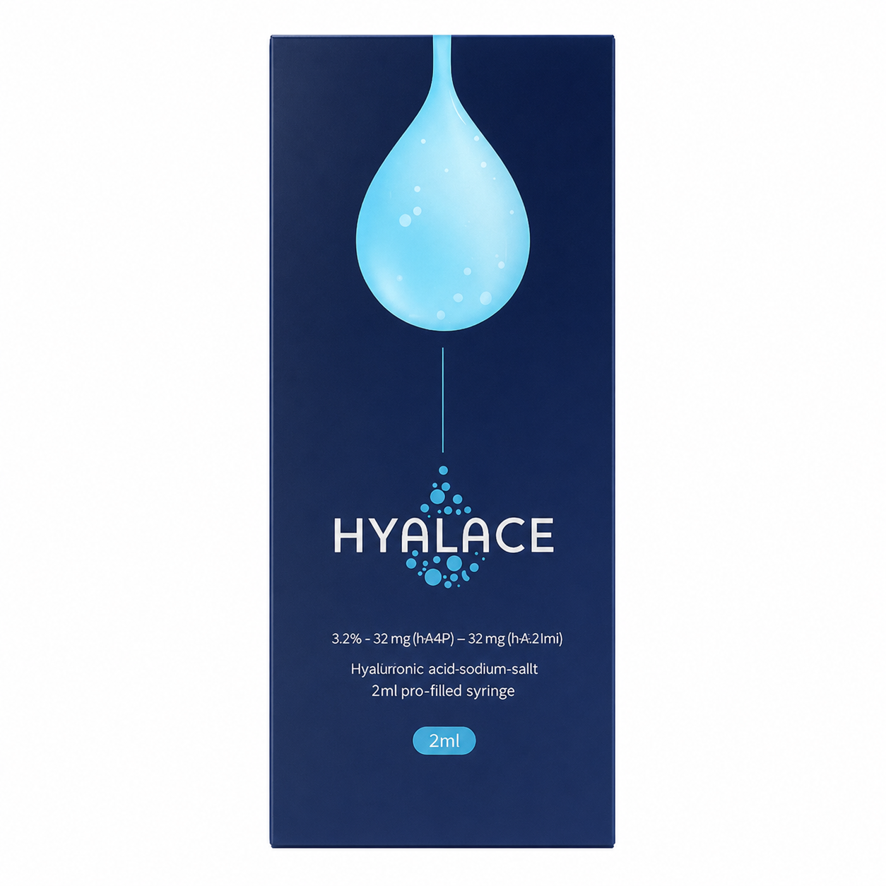 Hyalace High & Low Molecular Hyaluronic Acid Skin Booster (32 mg + 32 mg) – 1 x 2.0 mL
