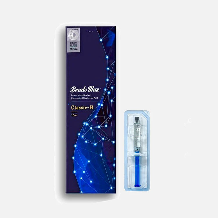 Філер на основі зшитої гіалуронової кислоти для тіла Beads Max (Classic-H/Classic-S), 10 мл
