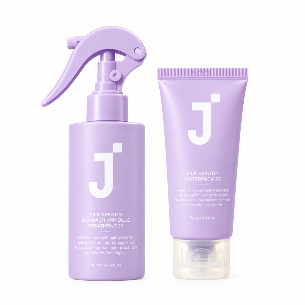 JSOOP Silk Keratin No-Wash Ampoule Treatment Duo — 2 x 250 mL