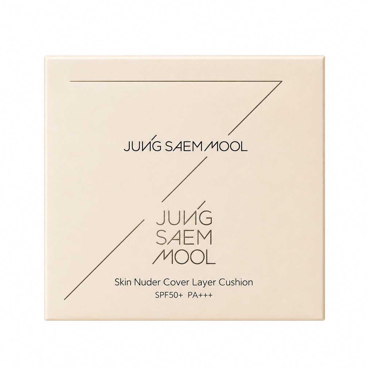 JUNG SAEM MOOL Skin Nuder Cover Layer Cushion SPF50+ PA+++ — Shade 22