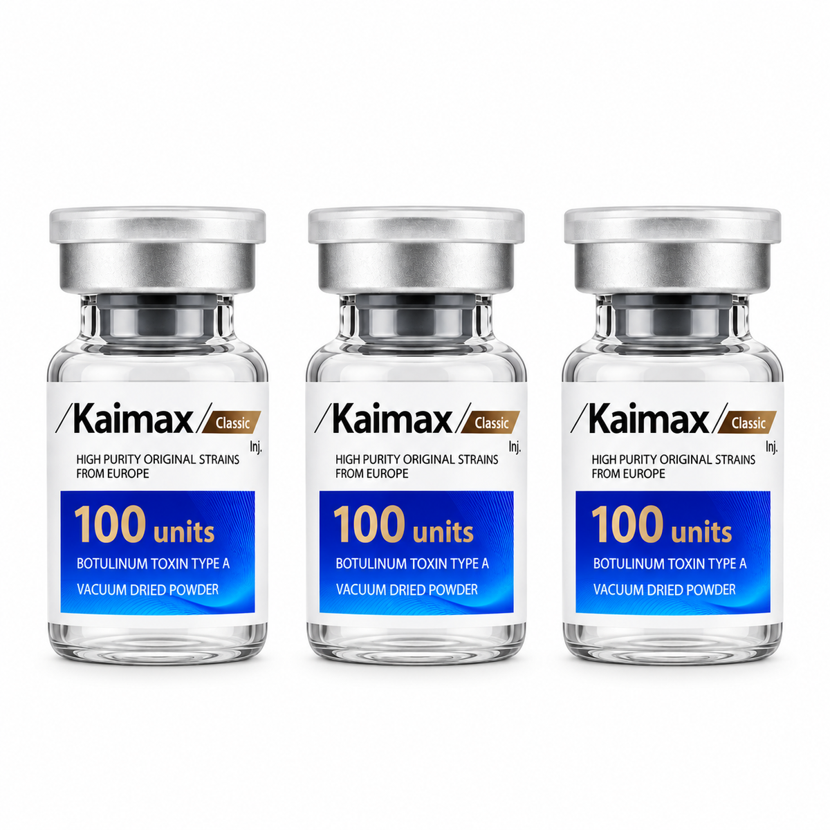 Kaimax 100 Units — 3 Vials