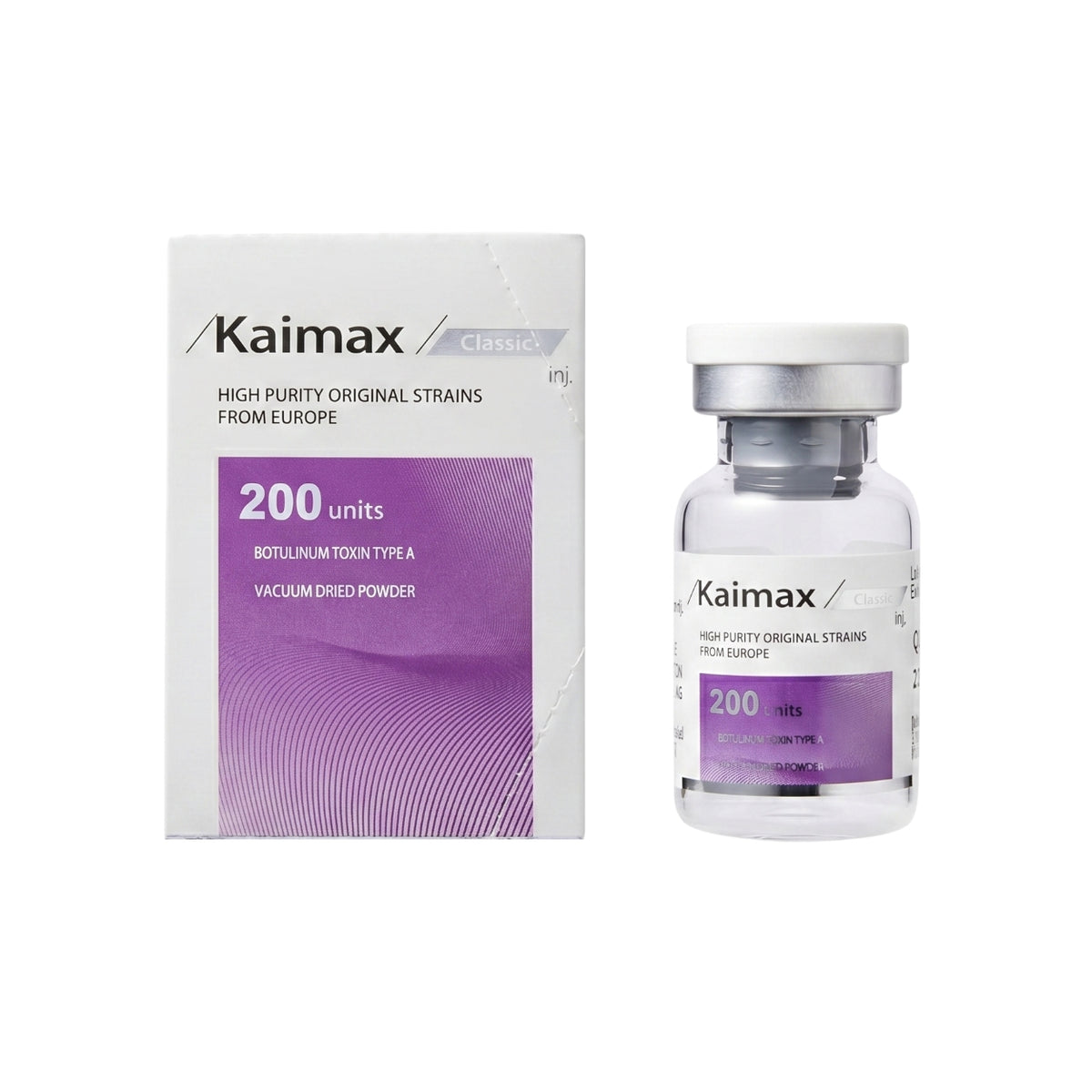 Ботулотоксин для ін'єкцій типу А Kaimax 200 одиниць