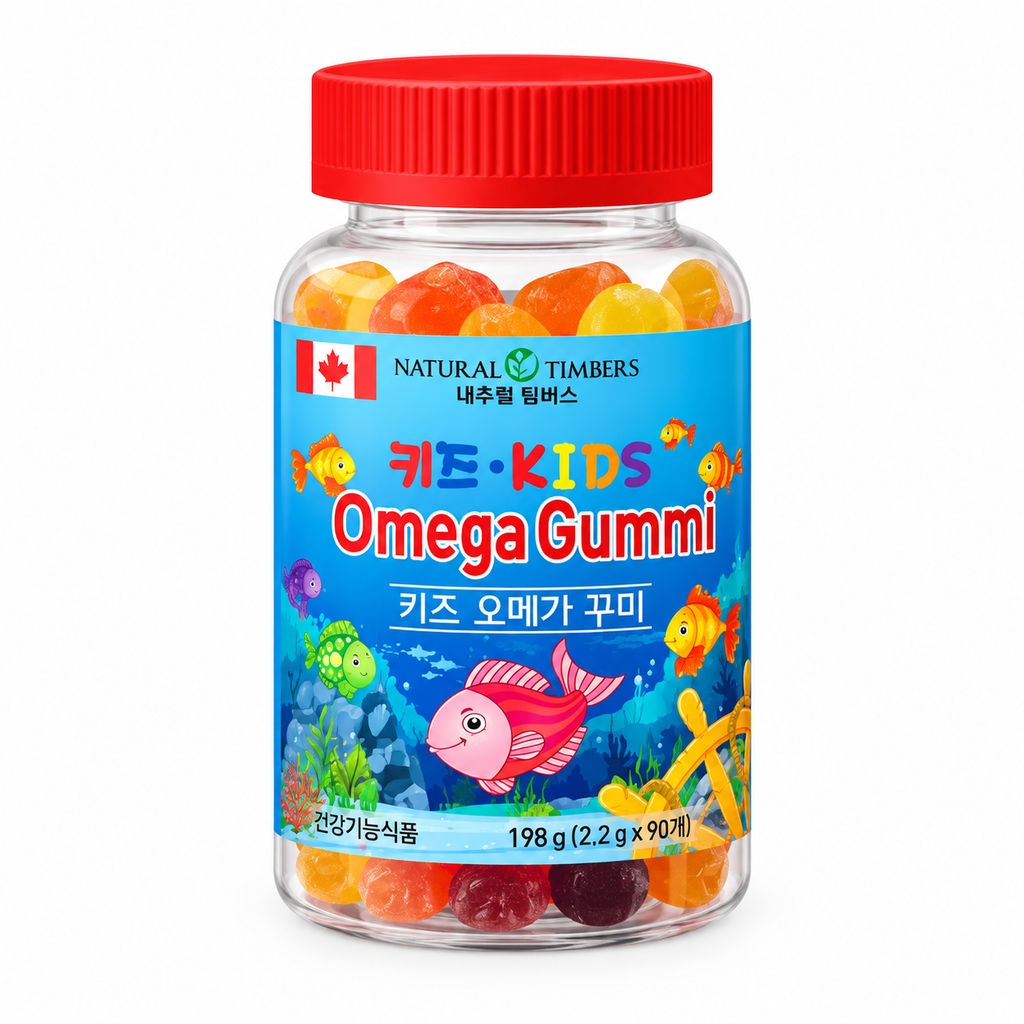 Kids Omega Gummi Chewable Vitamins — 1 x 270 g