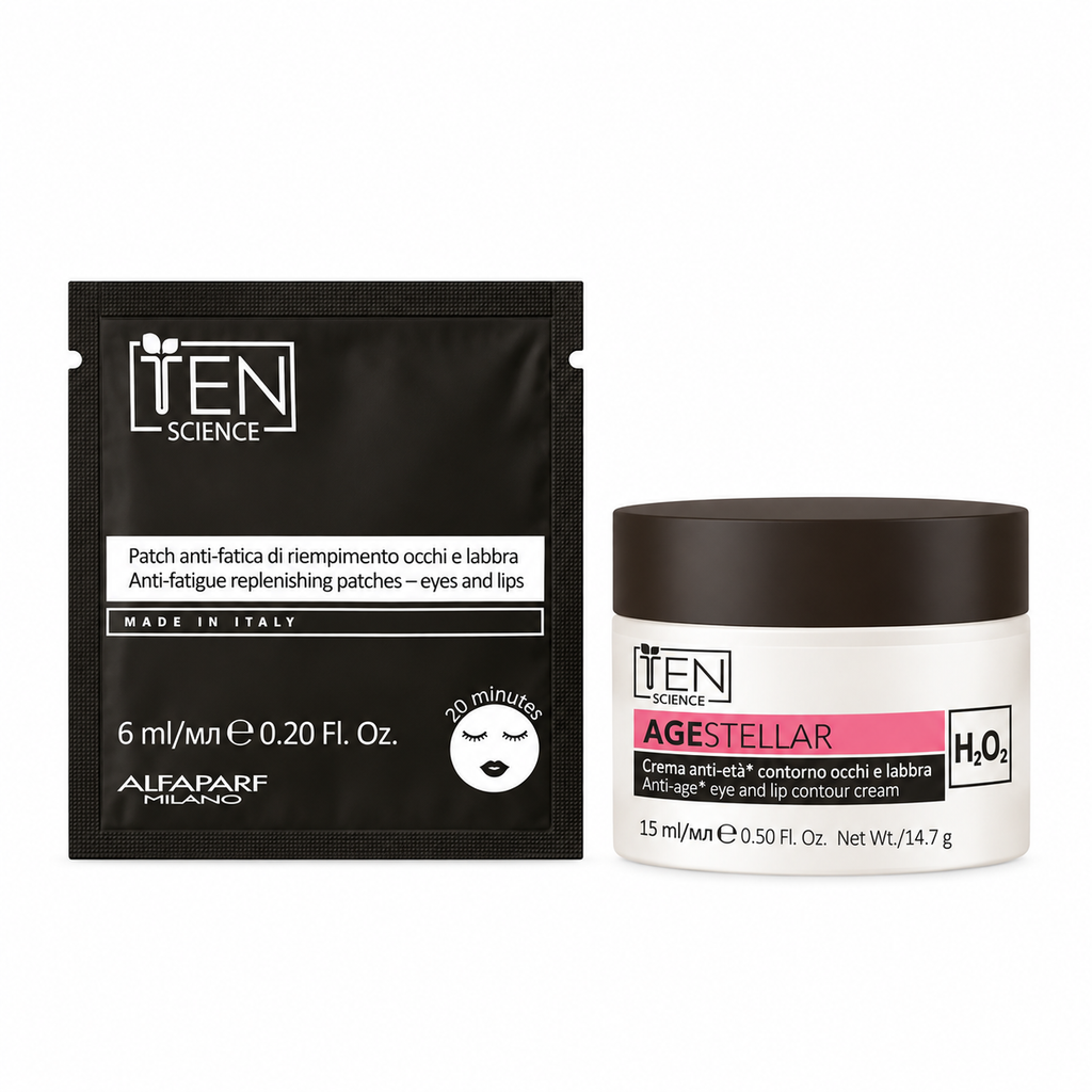 TEN SCIENCE Age Stellar Gift Set — 50 mL Cream + 4 Patches