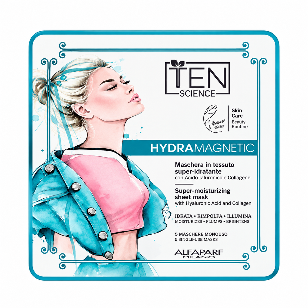 TEN SCIENCE HydraMagnetic Gift Set — 50 mL Cream + 4 Patches