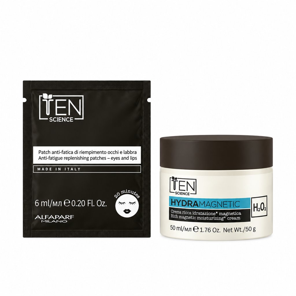 TEN SCIENCE HydraMagnetic Gift Set — 50 mL Cream + 4 Patches