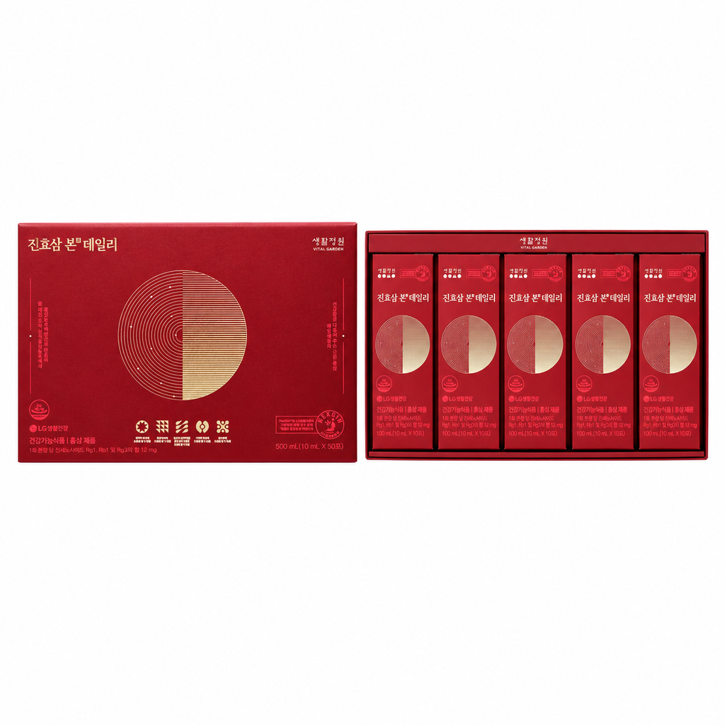 LG Chin Hosum Bon Daily Red Ginseng — 50 x 10 mL Sticks