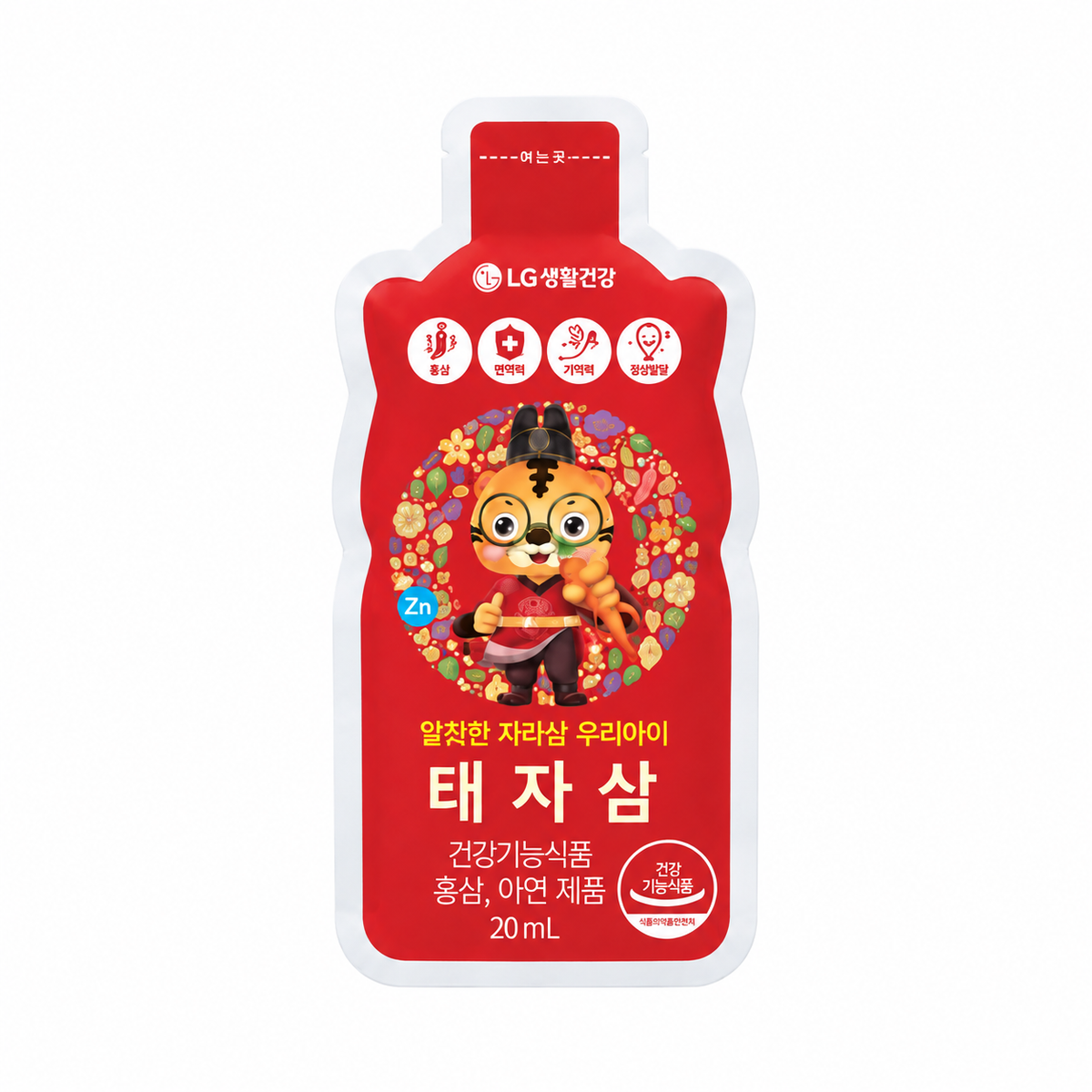 LG Life Garden Prenatal Ginseng Children's Red Ginseng — 35-Day Supply, 1150 g