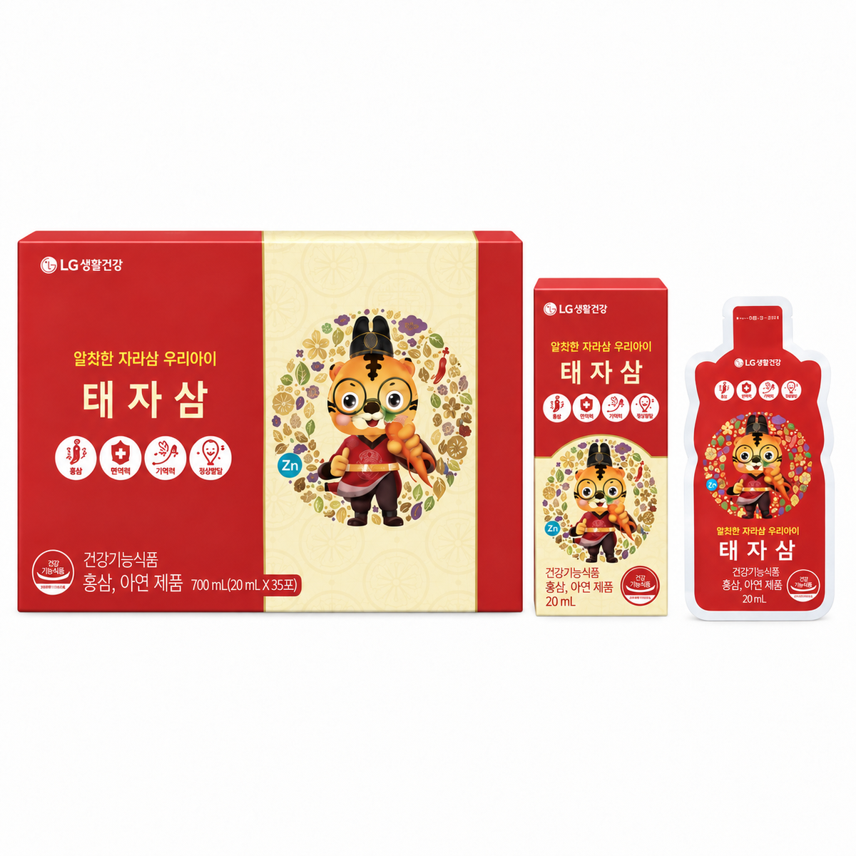 LG Life Garden Prenatal Ginseng Children's Red Ginseng — 35-Day Supply, 1150 g
