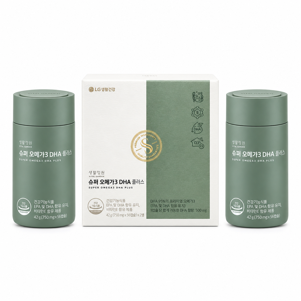 LG Super Omega-3 DHA Plus — 16-Week Supply, 355 g