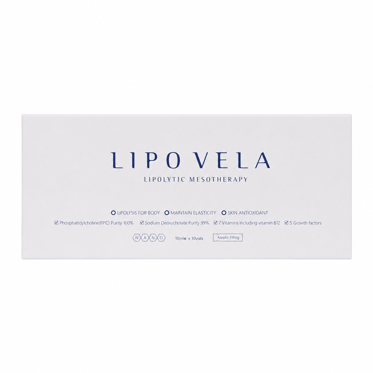 Lipo Vela Aesthetic Contour Formula Body – 5 x 10 mL