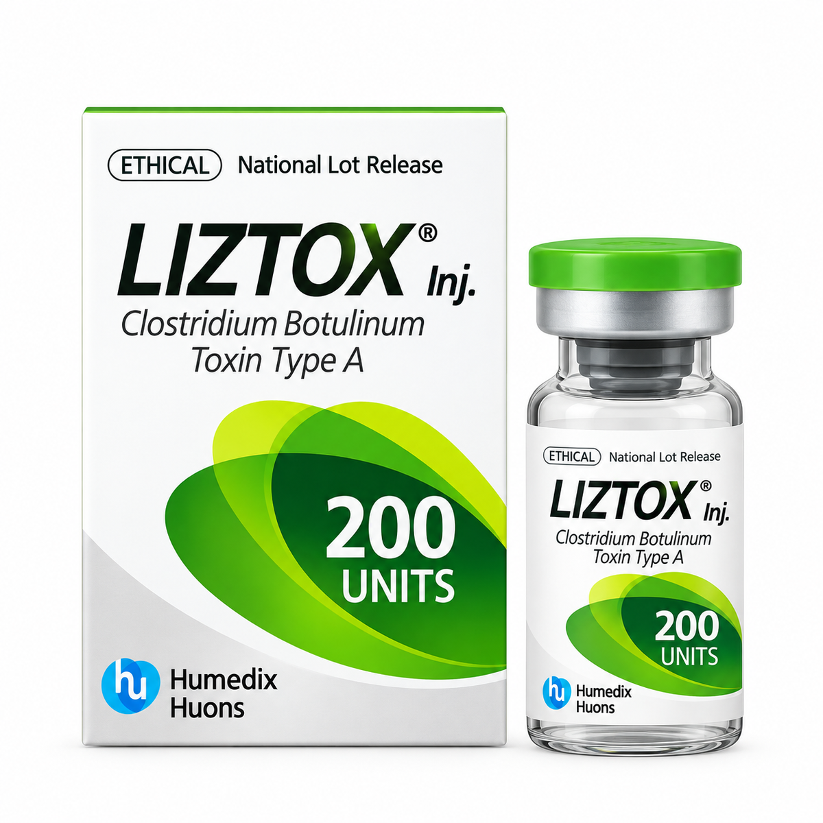 Liztox 200 Units — 3 Vials