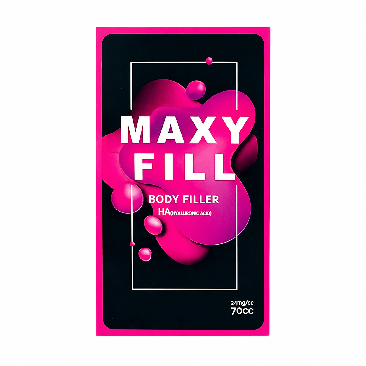 Maxy Fill Cross-Linked Hyaluronic Acid Body Filler – 1 x 70 mL