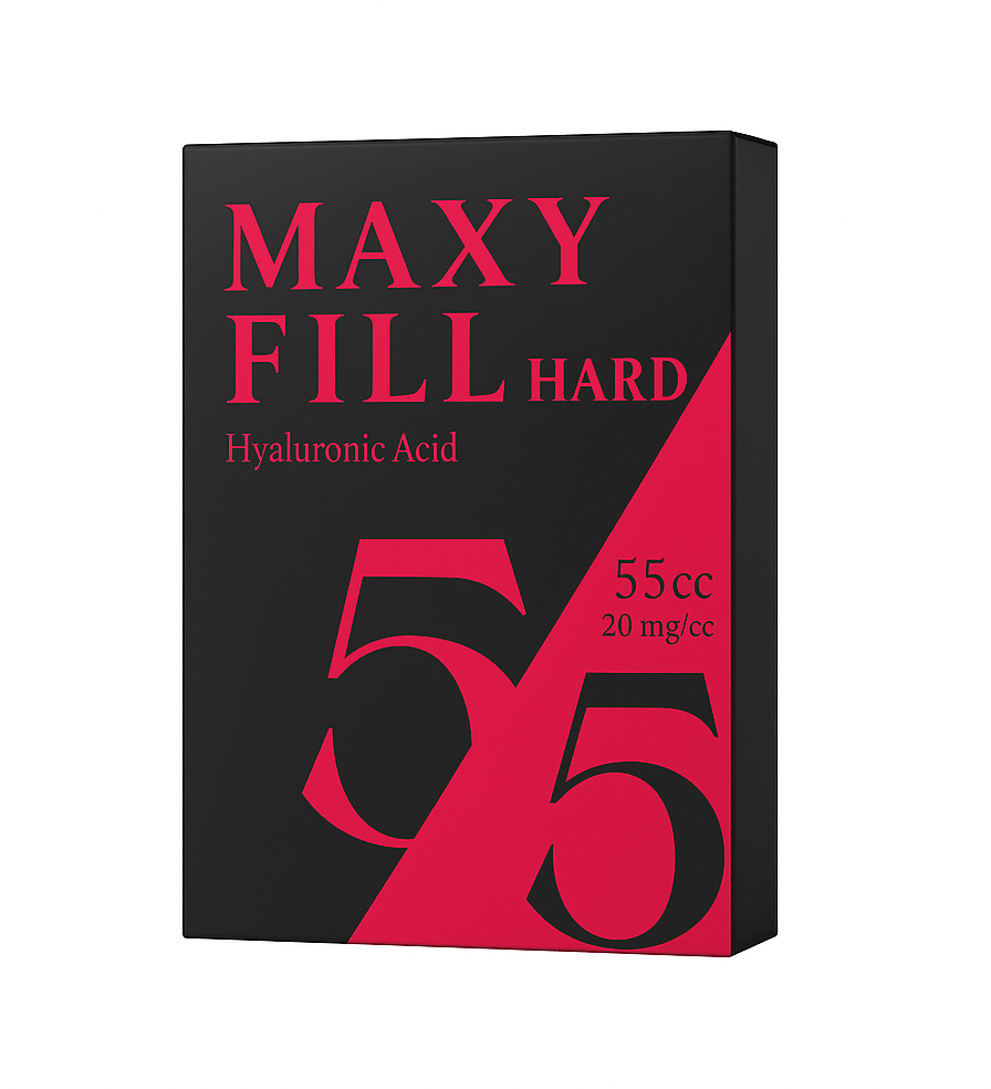 Філер на основі зшитої гіалуронової кислоти Maxy Fill Hard, 50 мл