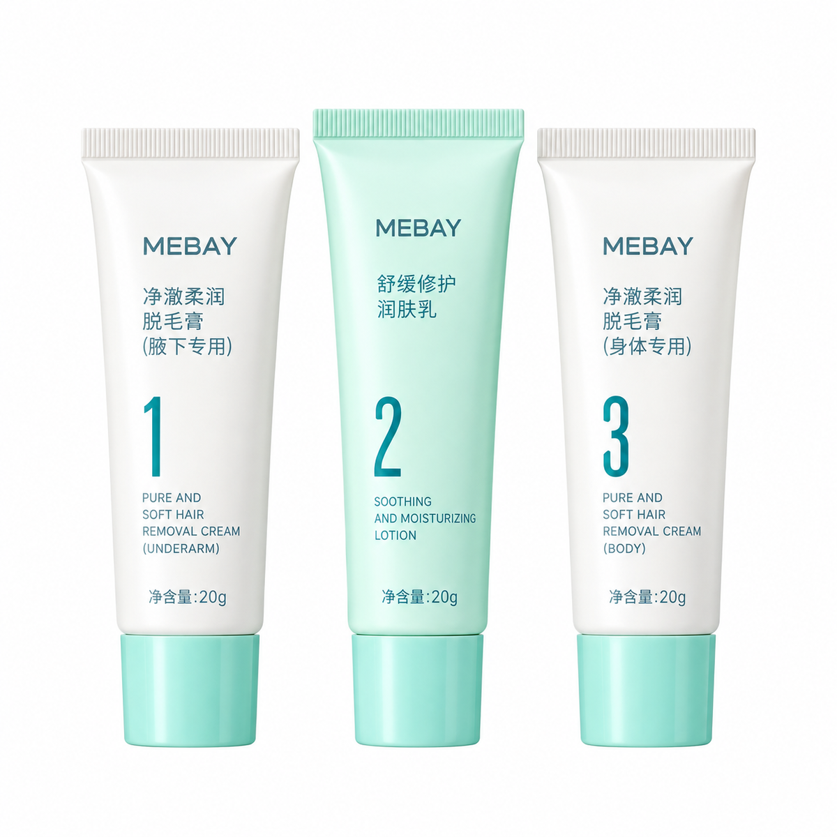 MEBAY Gentle Hair Removal Set — 120 g