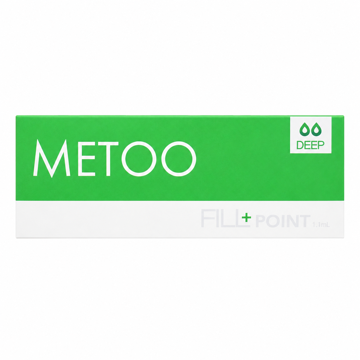Metoo Fill+ Point Cross-Linked Hyaluronic Acid Dermal Filler Lidocaine (Volume / Deep / Light) – 1 x 1.0 mL