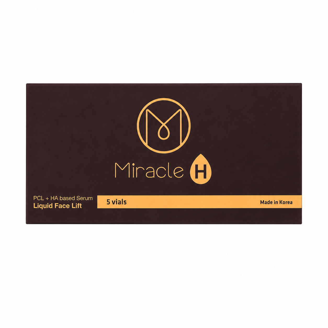 Miracle H PCL & Hyaluronic Acid Hybrid Dermal Filler – 5 x 2.0 mL