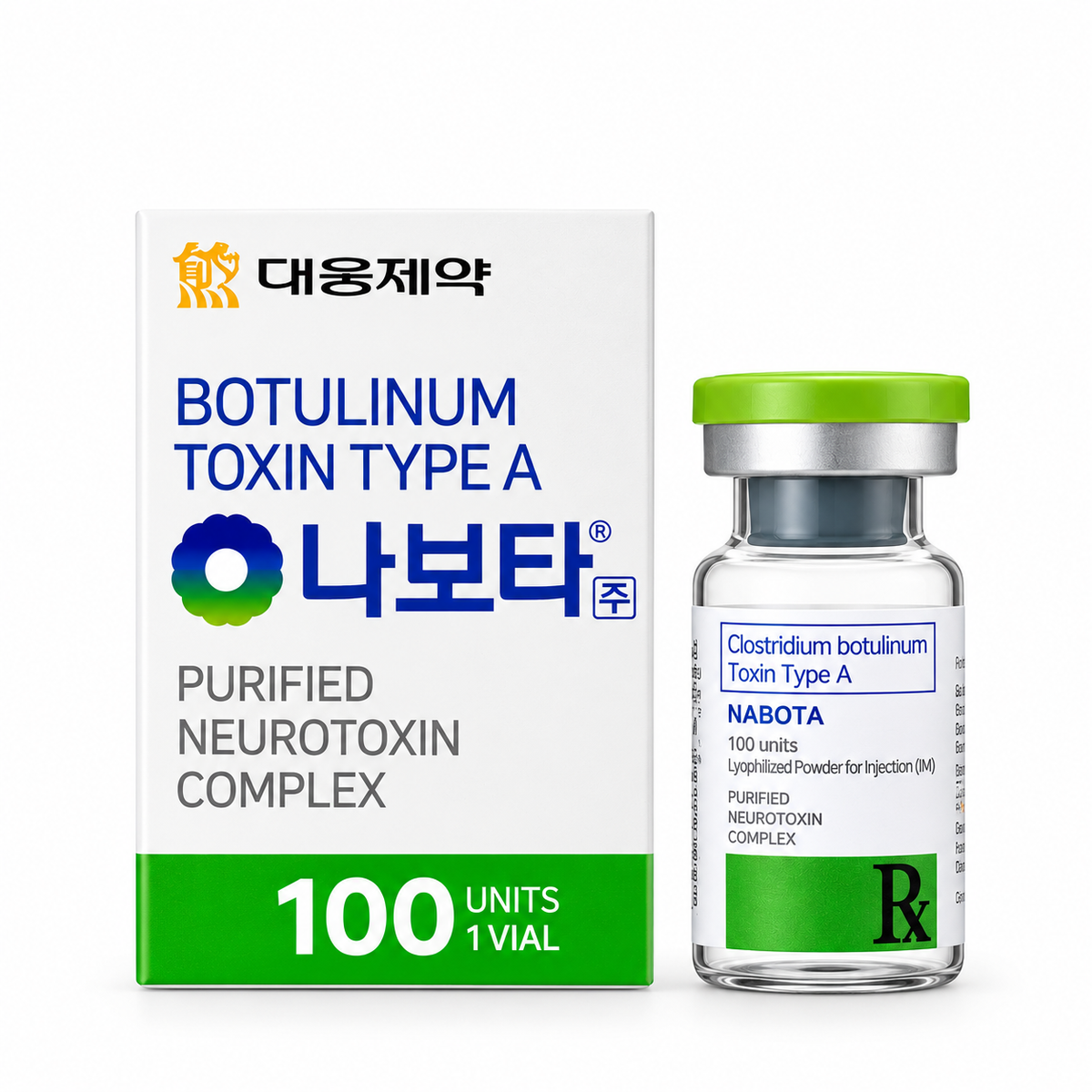 Nabota 100 Units  — 3 Vials