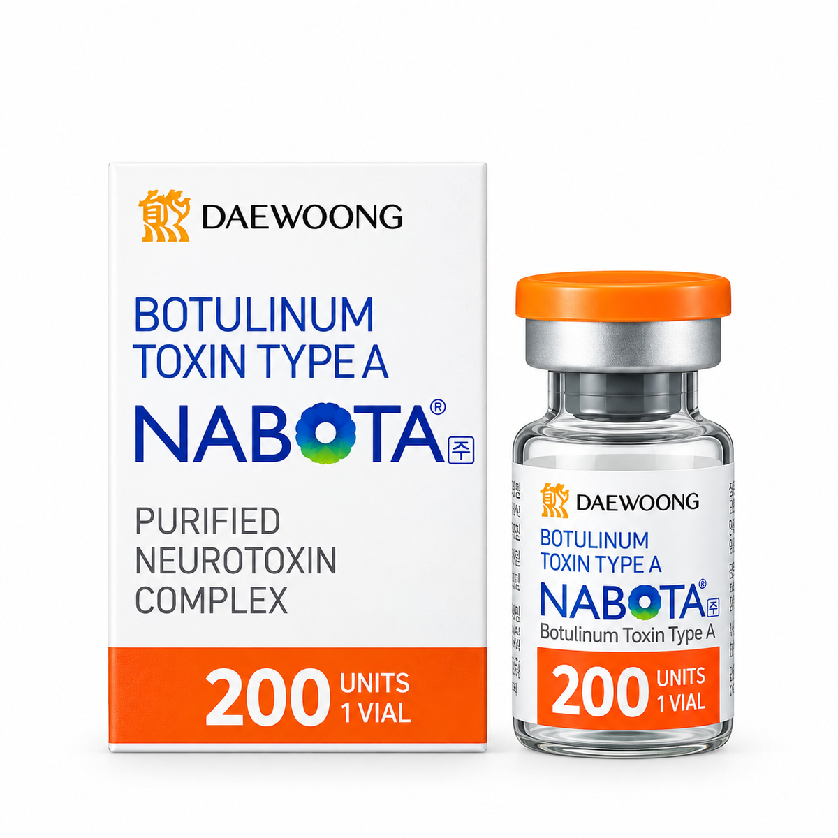 Nabota 200 Units  — 3 Vials