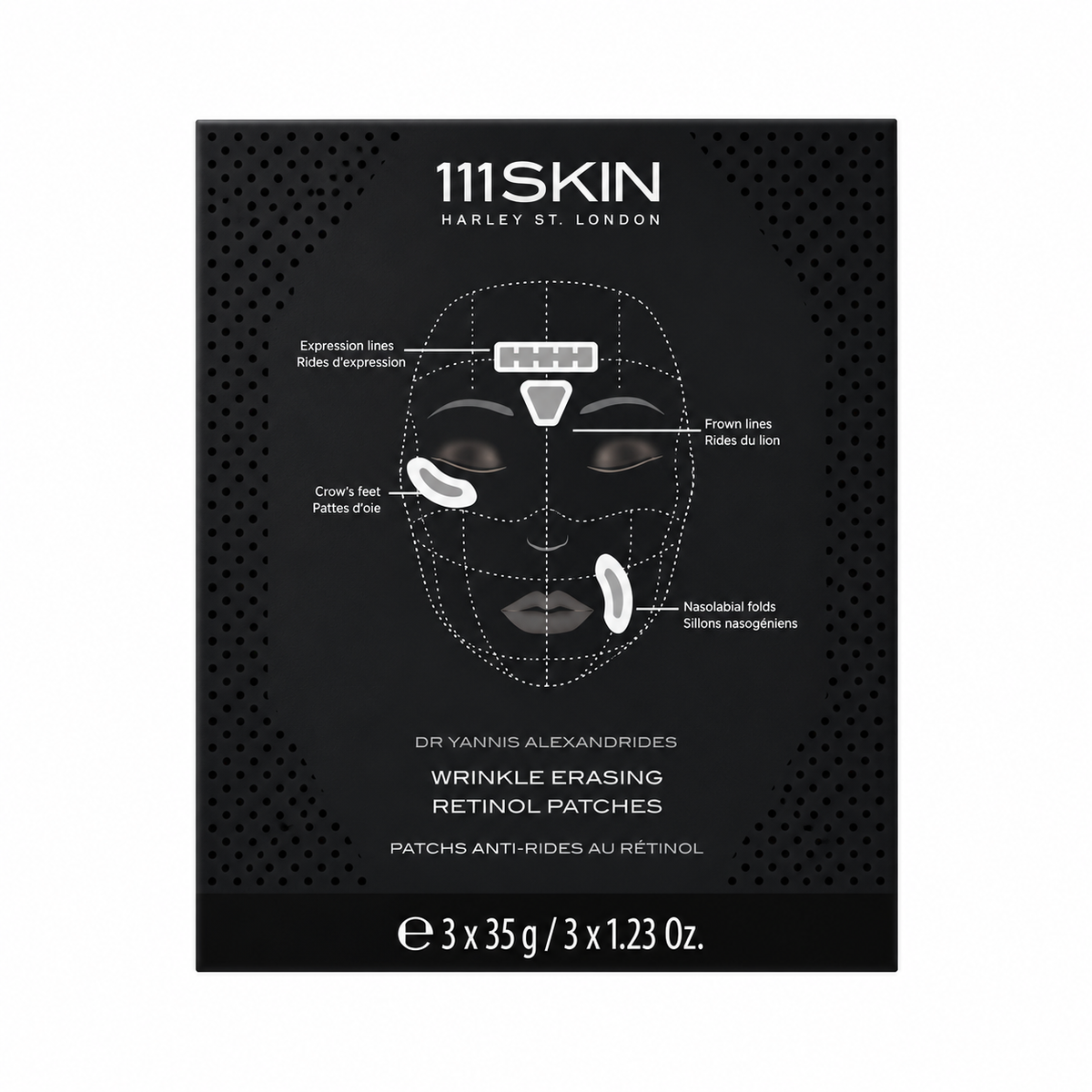 111SKIN Retinol Facial Masks — 3 × 35g